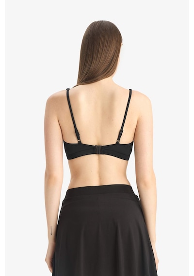 Defacto Regular Fıt Bikini Üstü T5226az26smbk81 Siyah-bk81