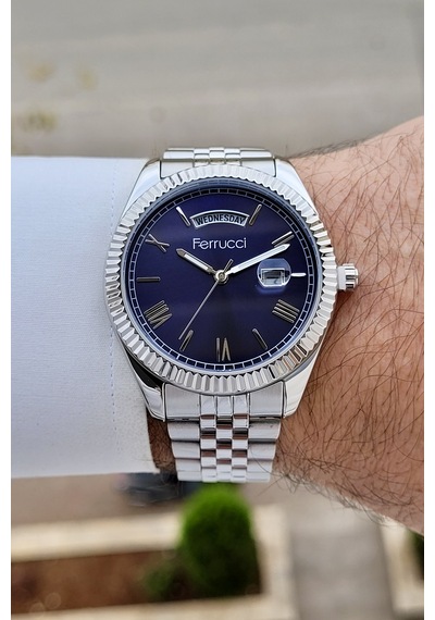 Ferrucci Fcgnct435 Erkek Kol Saati Gümüş