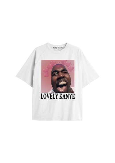 Kalic Studio Kanye West - T-shirt Beyazget102