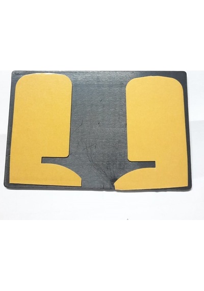 Büro İş Güvenliği İçin 13x8cm Maksi Bayan Wc Uyarı Tabelası