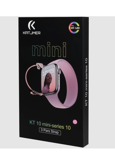Katjmer Kt10 Mini Series 10 3 Kordon Akıllı Saat (Distribütör Garantili)