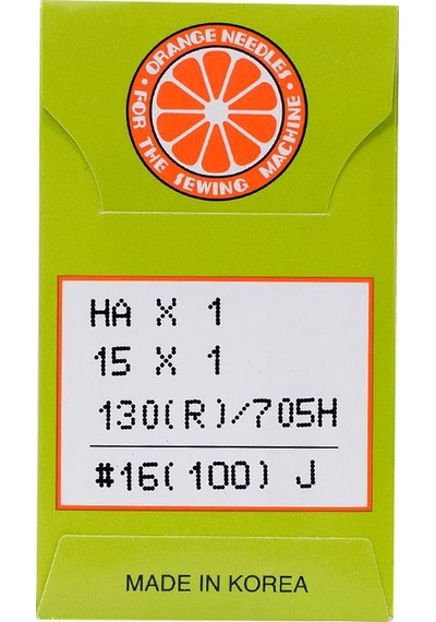 Orange Hax1 Ev Tipi Dikiş Makina Iğnesi 16 Numara 10 Adet