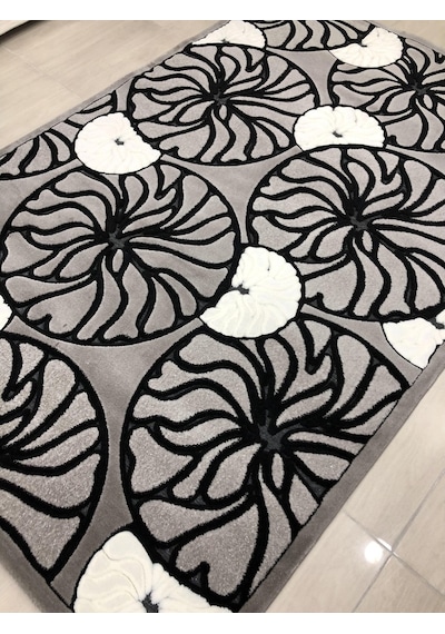 Kaşmir Halı Jade 165X250 Z 002-02 Gri Beyaz 4 M2 Halı !