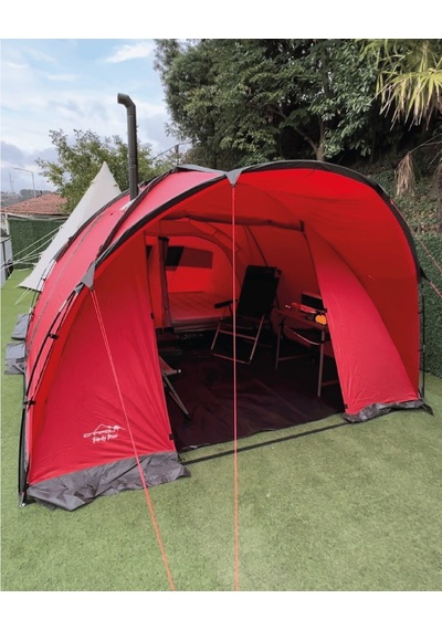 Campout Famıly Maxı Çadır Kırmızı