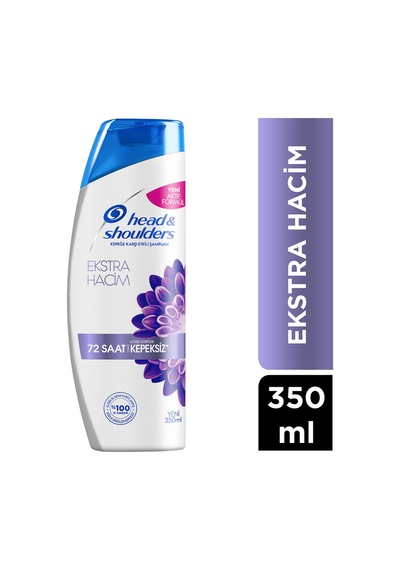 Head & Shoulders 1-1 Extra Hacim 72 Saat Kepeksiz Şampuan 350 ML