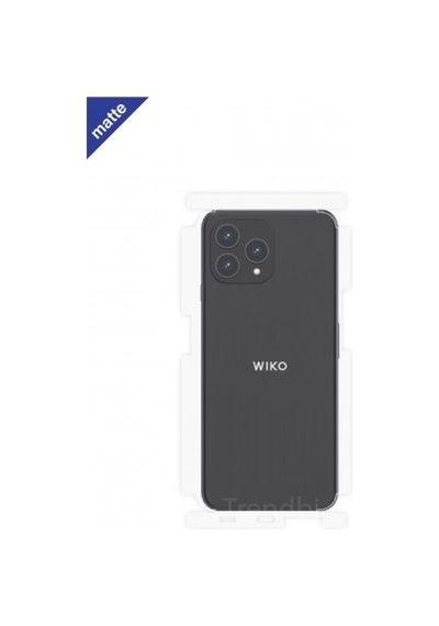 Wiko T60 Mat Arka Ve Yan Koruyucu Poliüretan Film