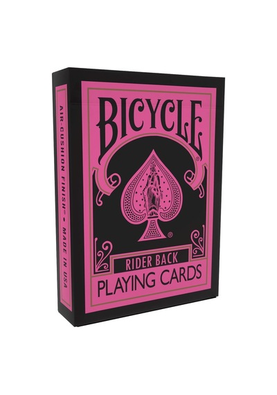 Bicycle Reverse Pink - Black Oyun İskambil Kartı