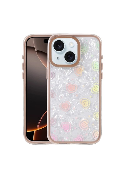 Apple İphone 14 Lumi Desenli Kapak - Çöl Titanyum