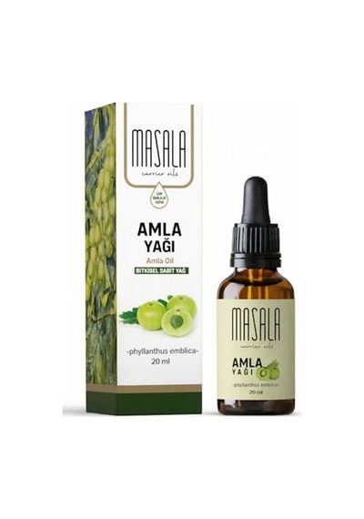 Amla Saç Bakım Yağı 20 Ml. Soğuk Pres Gooseberry Carrier Oil Bektaşi Üzümü