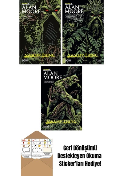 Swamp Thing Efsanesi: 5. Cilt + Swamp Thing Efsanesi: 4. Cilt + Swamp Thing Efsanesi: 3. Cilt