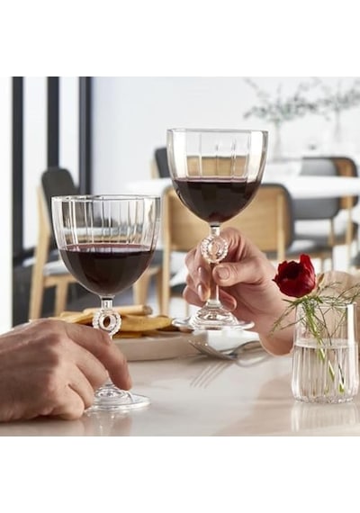 Paşabahçe Amore Şarap Kadehi 270 Cc, 2 Adet Ahşap