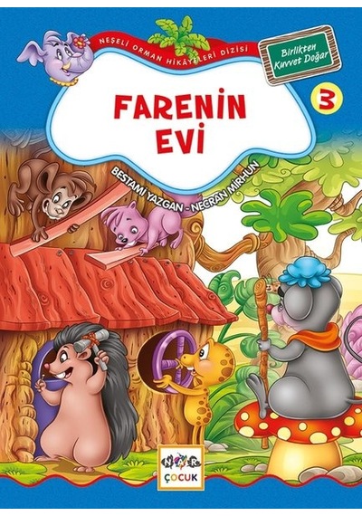 Farenin Evi 3-Neşeli Orman Hikayeleri Dizisi-Büyük Boy - Bestami Yazgan - Nar Çocuk
