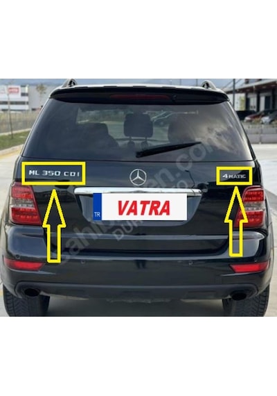 Ml350 Cdı Ml350-cdı-4 Matic Siyah Bagaj Yazısı