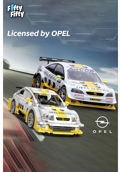 Cada Opel Astra V8 Coupe Uzaktan Kumandalı -c51081w 330 Parça Oyuncak Yapım Seti