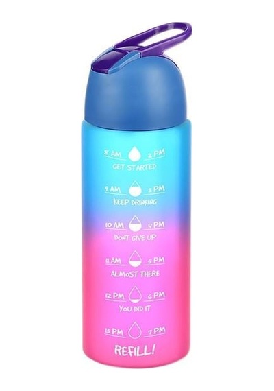 Quick Motivasyonel Matara 500 Ml - 16,9 Oz Renkli