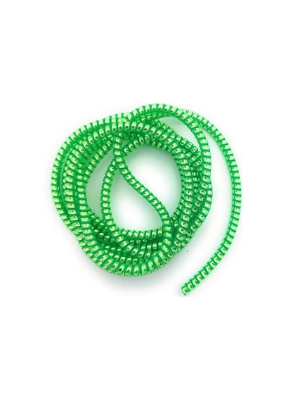 Şarj Aleti Kablosu Kablo Kordon Koruyucu Spiral Sarma Kılıf Koruma Green Shine
