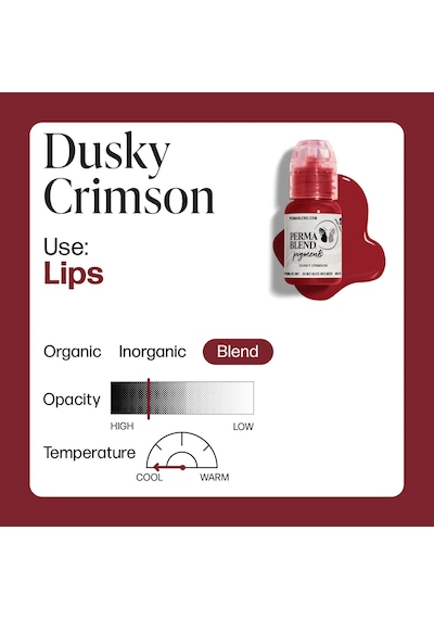 Perma Blend Lip Dusky Crimson Kalıcı Makyaj Dudak Pigmenti 15ml