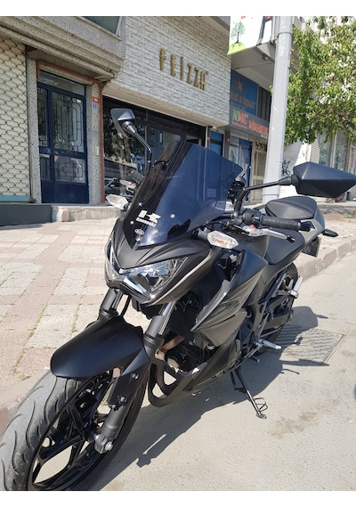 Kawasakı Z300 Double Cam Koyu Füme Zeus 38Cm