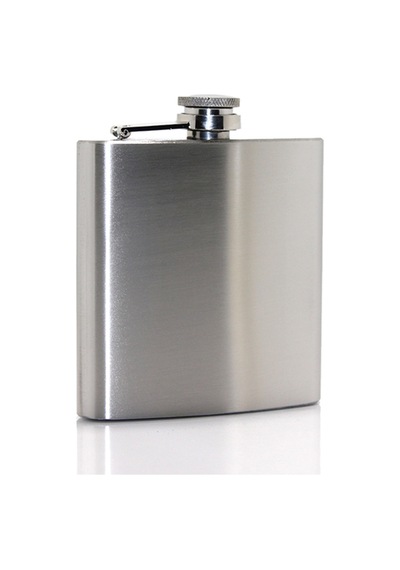 Paslanmaz Çelik 6 Oz Tekli Matara Model 3 Sarı