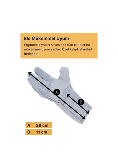 Premium Yanmaz Yüksek Isıya Sıcaklığa Dayanıklı Kaynak Yangın Su Geçirmez Çok Amaçlı Deri Eldiven