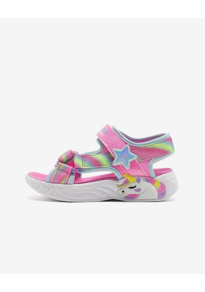 Skechers Unıcorn Dreams Sandal-dreamy Unıcorns Büyük Kız Çocuk Pembe Işıklı Sandalet 303107l Pkmt