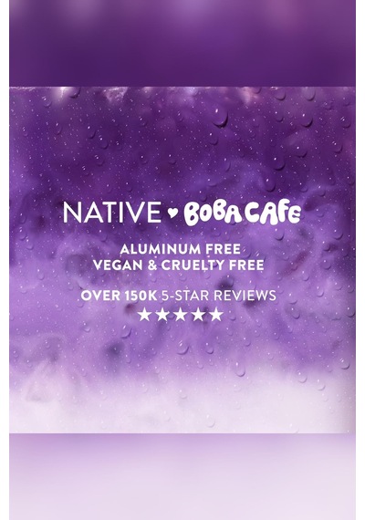 Native Boba Cafe Coconut Ube 2'si 1 Arada Nemlendirici Şampuan Ve Saç Kremi 487ml