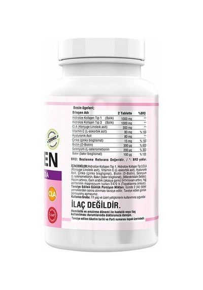 Ncs Balık Kollajen Type 1-3 180 Tablet