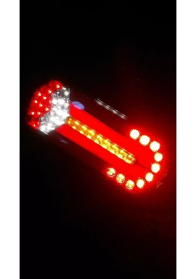 Multifonksiyonlu Römork / Karavan / Kamyon Dorse Neon Led Stop Lambası (2 Adet)
