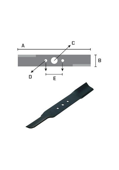 Bıçak 46Cm Efco/Oleo Mac 47Pe/Ge47