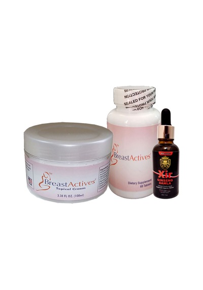 Breastactives 100 Ml Krem + 60 Lı Caps Kadın Özel Takımı Yanında Xir 30 Ml Azdırıcıiçecek