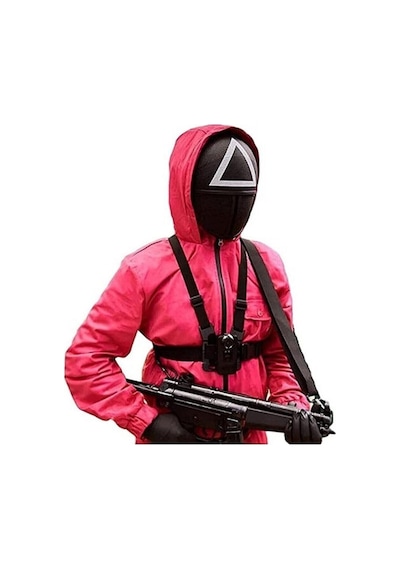 Squad Game Temalı Yüz Maskesi Diğer