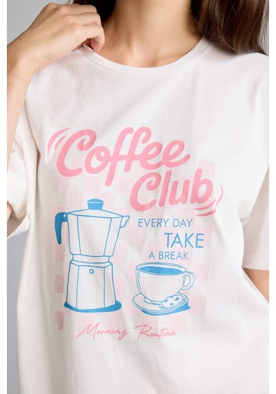 Defacto Baskılı Pötikare Desenli Regular Fit Kısa Kollu 2li Pijama Takımı I8338ax26aupn38 Pembe-pn38