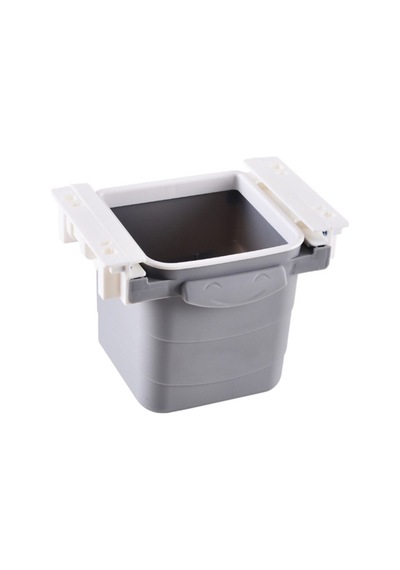 Buffer Mini Masa Çöp Kovası Plastik Tezgah Altı Geri Çekilebilir Yapışkanlı Görünmez Bö Renkli