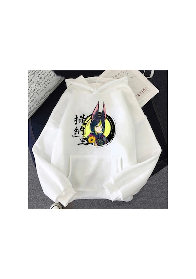 Tarzsokak Beyaz Unisex Tighnari Oyunu Genshin Darbe Harajuku Estetik Rahat