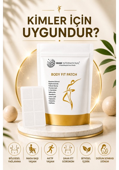 Body Fit Göbek Bandı 30 Lu Sıkılaşmaya Yardımcı Tokluk Hissi Destekleyici
