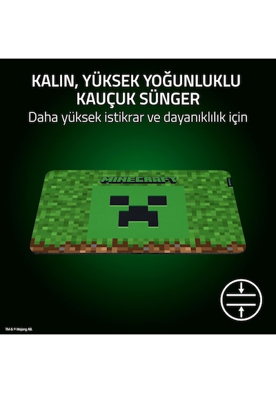 Razer Gigantus V2 Minecraft Edition - Hız Ve Kontrol Için Yumuşak