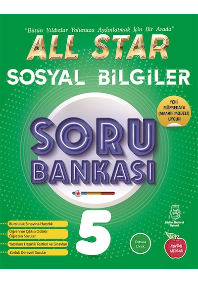 5. Sınıf All Star Sosyal Bilgiler Soru Bankası Video Çözümlü ...