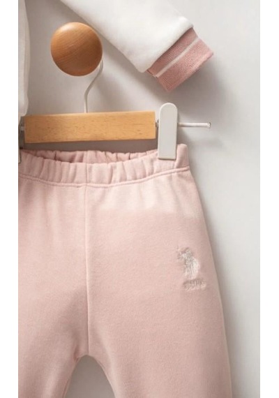 U.S. Polo Assn. U.s. Polo 2li Takım Beyaz Pembe
