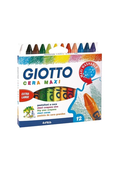 Giotto Cera Maxi Mum Boya 12li
