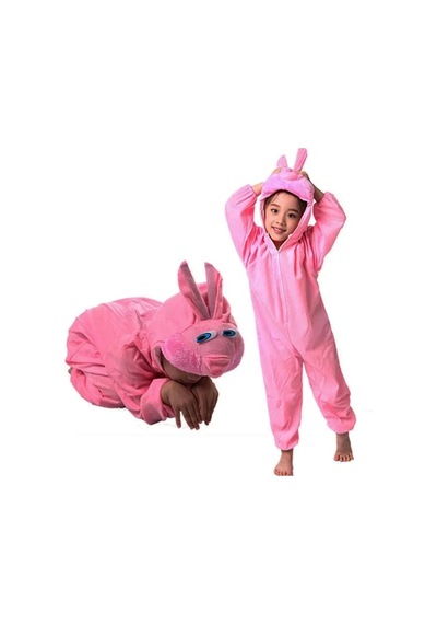 Ers Çocuk Tavşan Kostümü Pembe Renk 2-3 Yaş 80 Cm 38722371