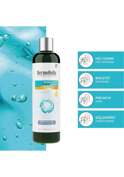 Dermo Bella Collagen & Biotin Şampuan 700 ML