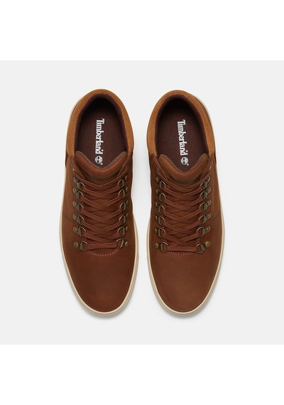 Timberland Lisbon Hill Mid Lace Up Erkek Sneakers-34019 Kahverengi
