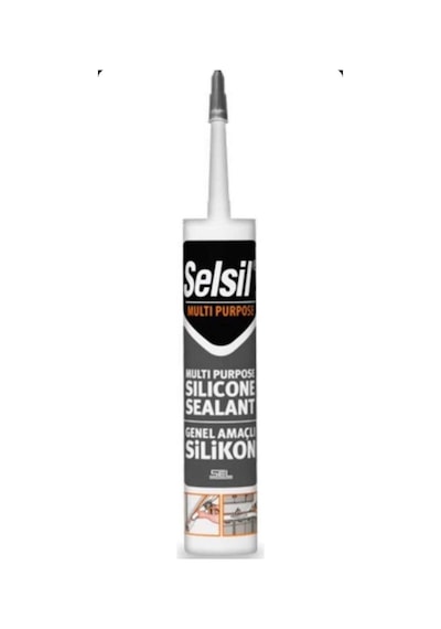 Selsil Şeffaf Silikon 280 Ml 25 Adet 021 Sel