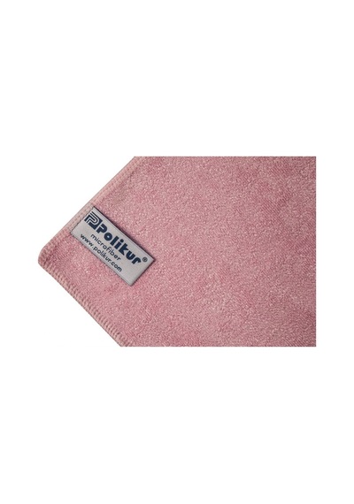 Polikur 3222 Mikrofiber Temizlik & Kurulama Bezi 40X40 Cm. Pembe 4 Adet