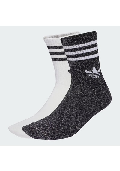 Adidas 3 Stripes Glitter Crew 2p Çorap C-adıjv6049a20a00 Siyah