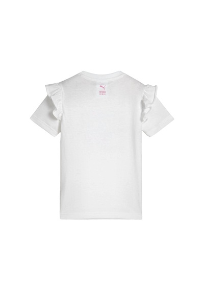 Puma Puma X Hk&fr Ruffle Kız Çocuk Beyaz Tişört 8608 Beyaz