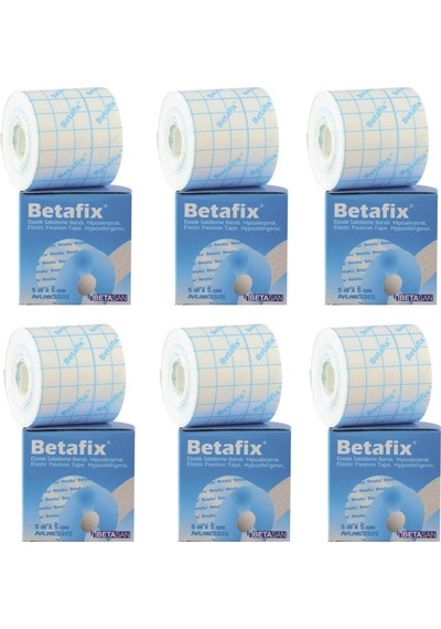 Betasan Betafix 5505 Flaster 5 CM x 5 M 6'lı