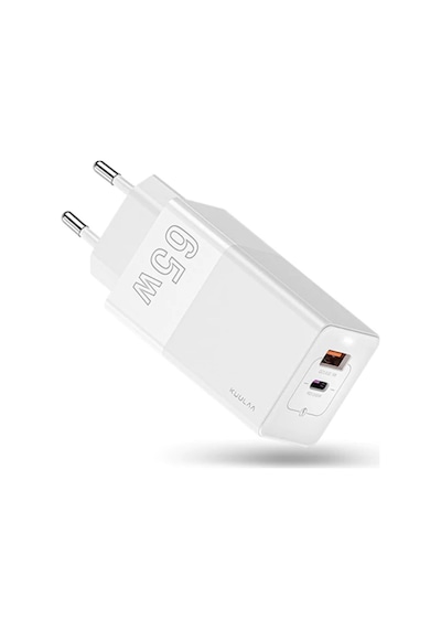 Kuulaa 65W Gan Hızlı Şarj Aletı Qc-Pd 3.0 Hızlı Apple Uyumlu MacBook Pro Şarj