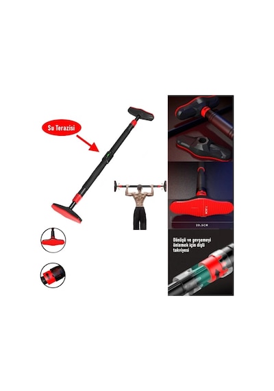 Su Terazili Barfiks Demiri 70-100 Cm
