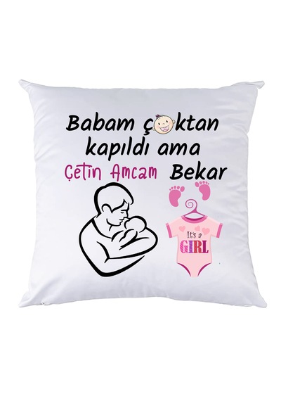 Kız Bebek Yeni Doğan Hediyesi Yastık